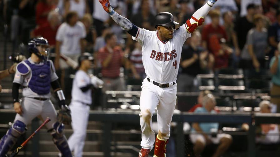 VÍDEO: Ketel Marte decide para Arizona ante falló de rescate de Fernando Rodney 