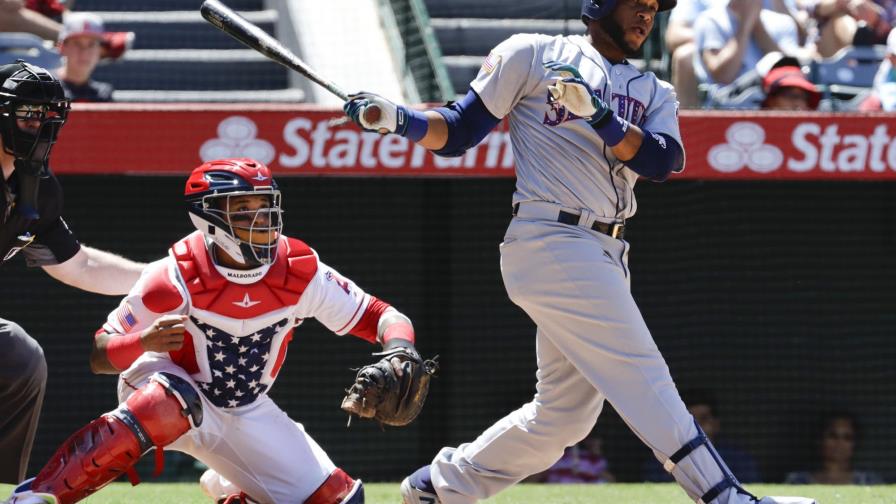 VÍDEO: Canó remolcó a Seattle en Anaheim con cuadrangular