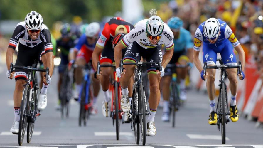 Peter Sagan gana la tercera etapa del Tour de Francia, Thomas sigue líder