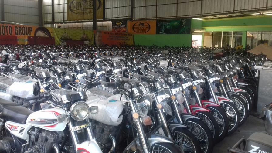 Importaciones de motocicletas sobrepasan las 125,000 por año