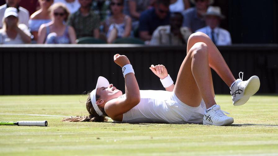 Johanna Konta avanza a 3ra ronda en Wimbledon por primera vez 