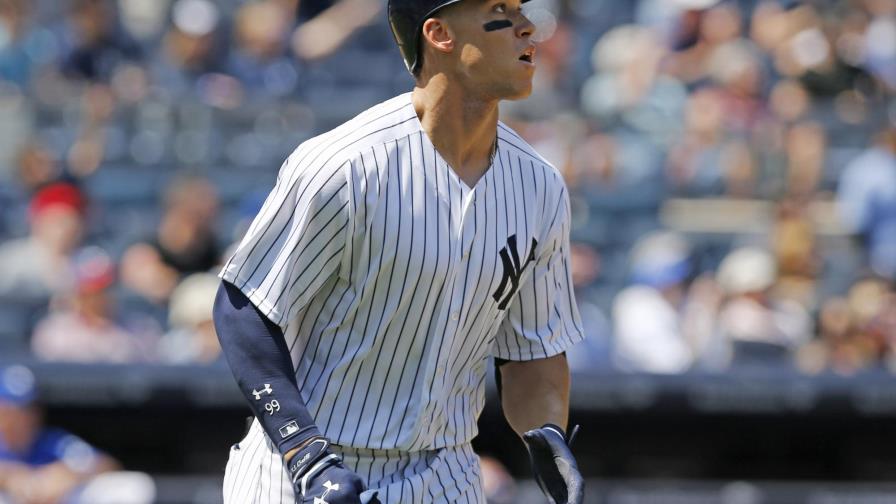 Aaron Judge se iguala con Joe DiMaggio en cantidad de jonrones para novato