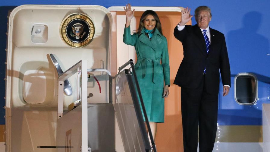 Trump inicia gira europea como antesala de cumbre G20