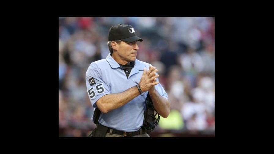 Árbitro que demandó a MLB, es asignado a Juego de Estrellas