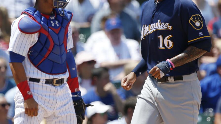 Domingo Santana, de 5-4 con dos dobletes