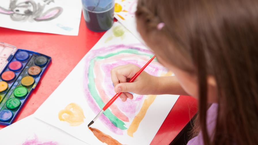 Pintando con tu bebé