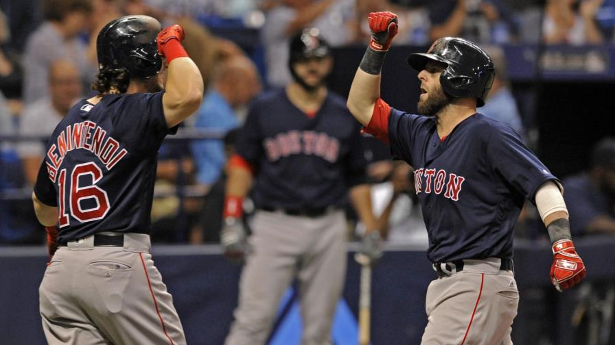 VÍDEO: Hanley Ramírez jonronea y ayuda a Boston a derrotar a Tampa Bay