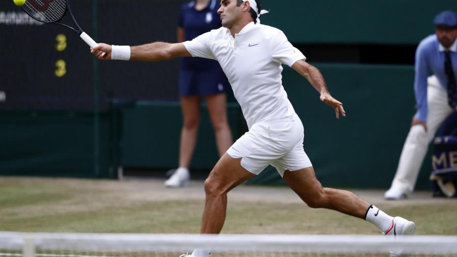 Federer y Djokovic, a la 2da semana en Wimbledon 