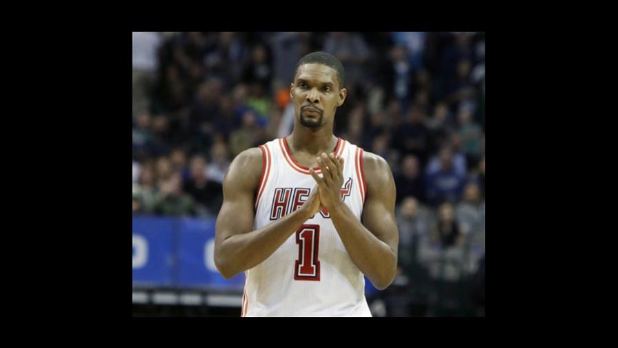 En carta abierta, Chris Bosh agradece a Miami todo su apoyo 
