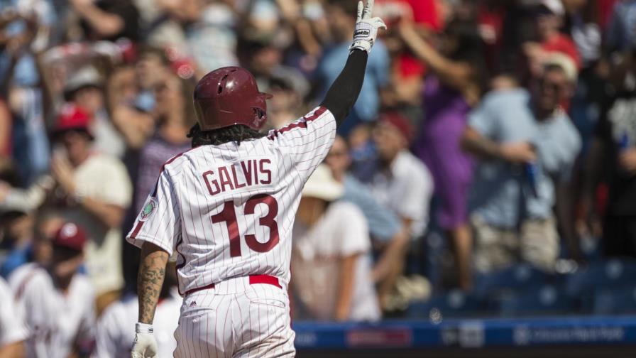 Filis pegan seis jonrones y vencen 7-1 a Padres 