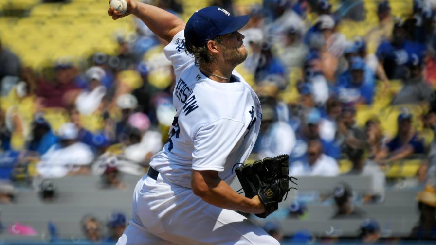 Kershaw controla a Kansas City para convertirse en primer lanzador con 14 triunfos