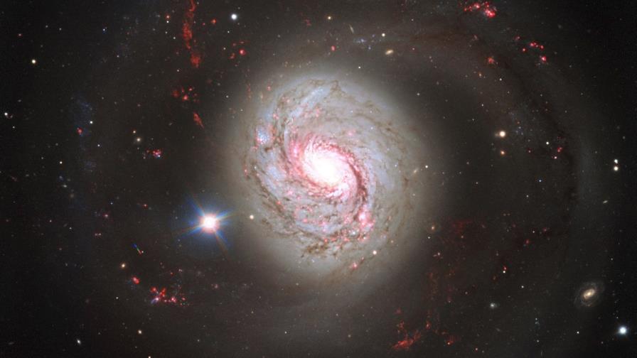  Descubren una galaxia  mil veces más luminosa que la Vía Láctea