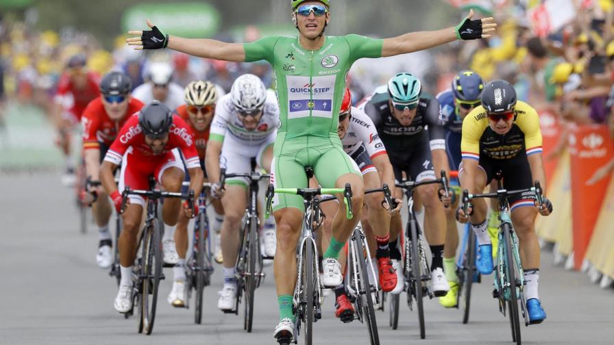 Marcel Kittel se hace dueño de los esprints del Tour y Froome cumple 50 días de amarillo