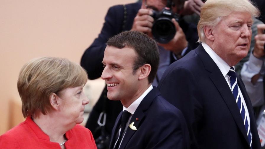 París recibe hoy a Merkel y a Trump con una seguridad blindada
