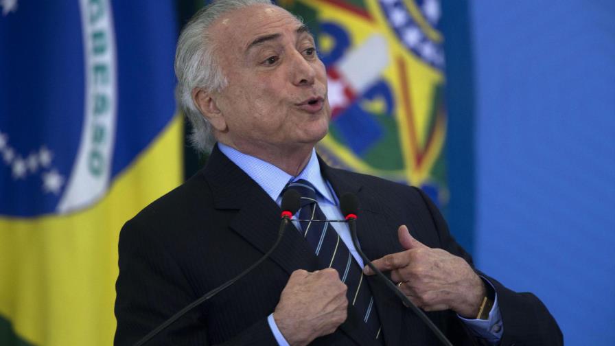 Será el 2 de agosto cuando diputados brasileños decidan la suerte de Michel Temer