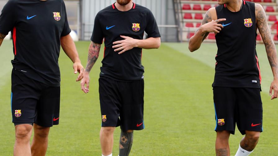 VÍDEO: Messi y Neymar adelantan un día su regreso y se incorporaran a entrenamientos