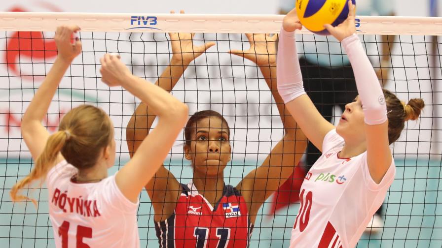 Dominicana triunfa en cinco sets ante Polonia en el inicio del Mundial sub20