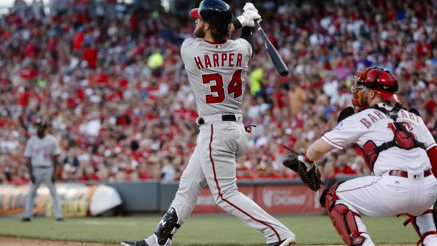Los Nacionales blanquean a Cincinnati guiados por González y Harper