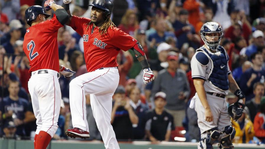 Boston aprovechan el descontrol de Chapman para vencer a los Yanquis