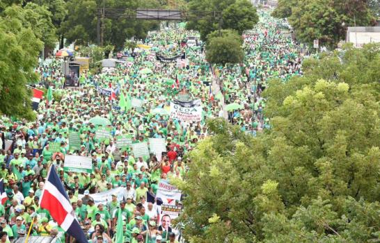 Minuto a minuto: Marcha Verde por segunda vez en el Distrito Nacional