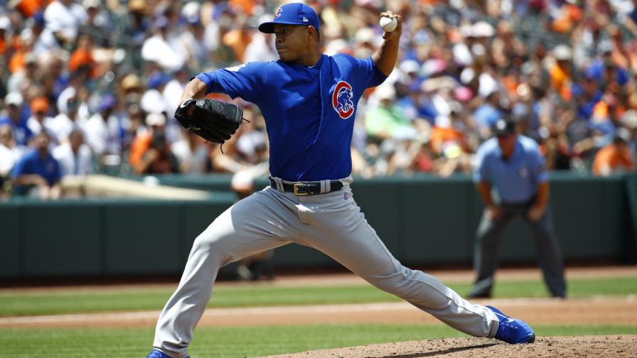Gran debut de José Quintana con los Cubs; guía triunfo y poncha 12