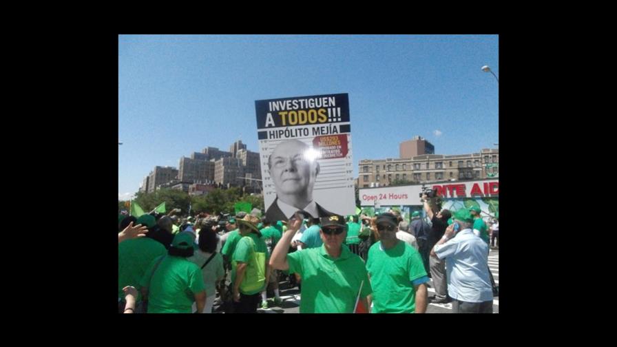 Dominicanos en Nueva York marchan también contra la corrupción 