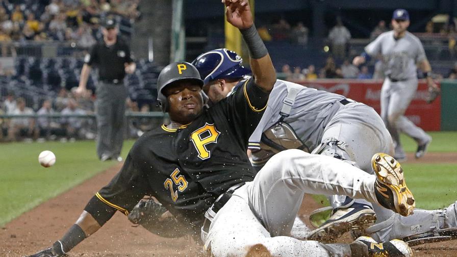 Gregory Polanco se va de 4-4, empuja dos y Pittsburgh vence a Milwaukee
