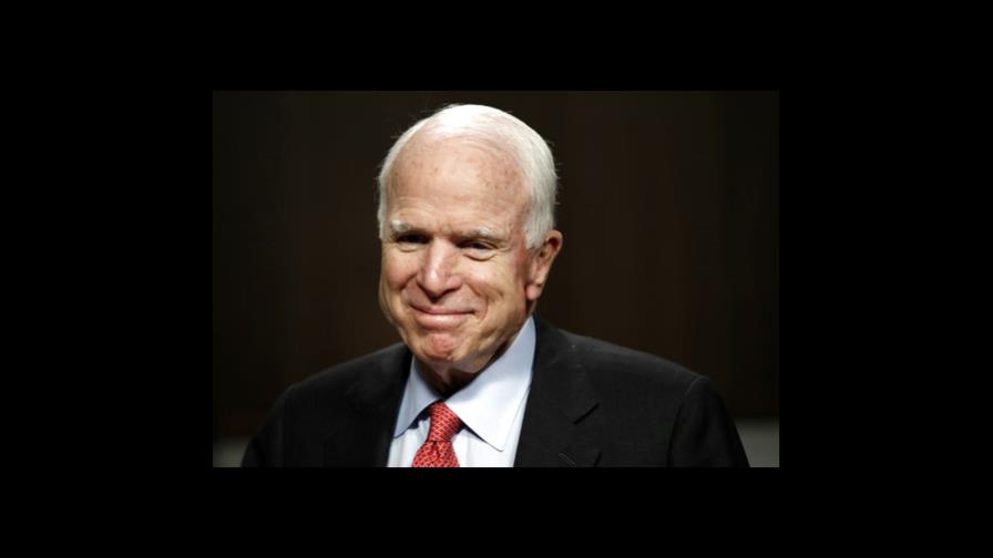 Diagnostican un tumor cerebral al senador John McCain 