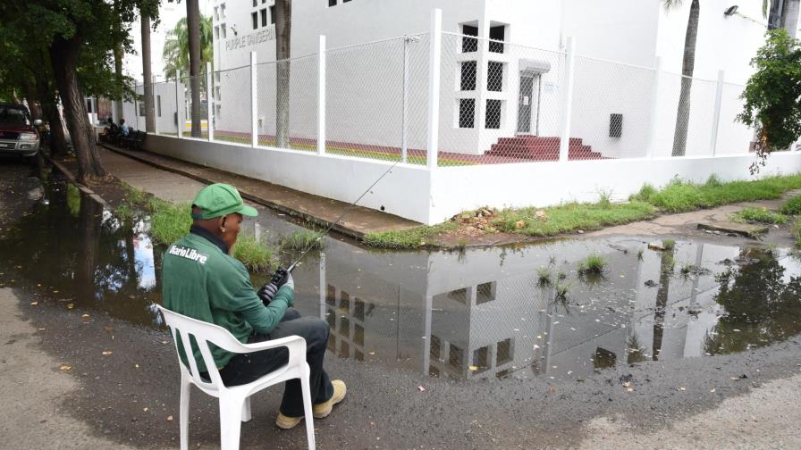 Esquina intransitable cuando llueve