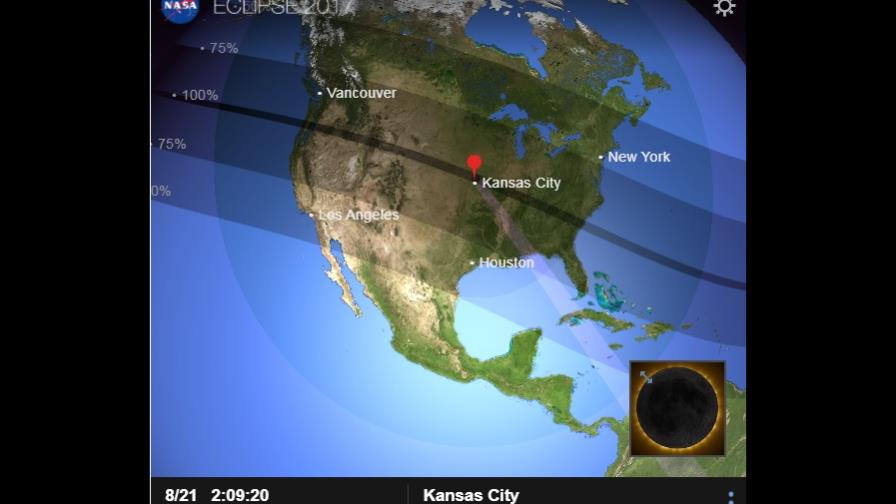 Estados Unidos verá un raro eclipse total del sol de costa a costa Estados Unidos verá un raro eclipse total del sol de costa a costa