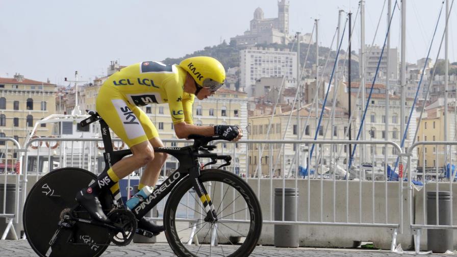 Chris Froome tercero en contrarreloj y asegura título del Tour 