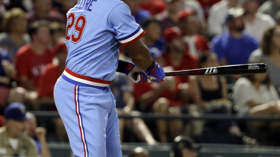 Adrian Beltré batea sencillo y sigue ruta a los 3 mil hits; Texas gana a Tampa 4-3