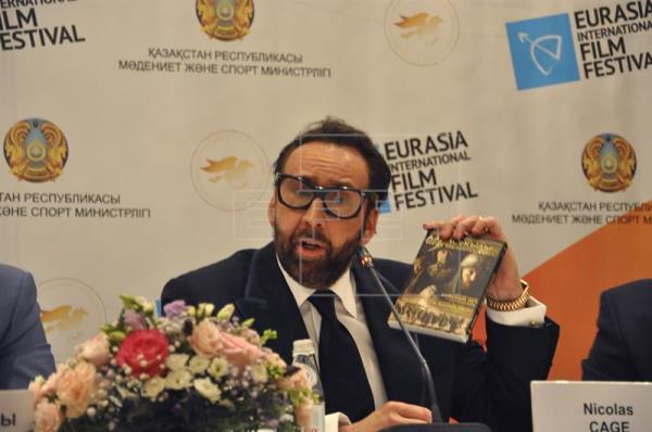 ?Nicolas Cage y Adrien Brody, en el Festival Internacional de Cine Eurasia