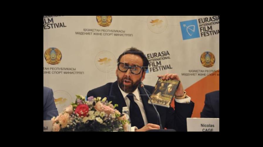 ?Nicolas Cage y Adrien Brody, en el Festival Internacional de Cine Eurasia