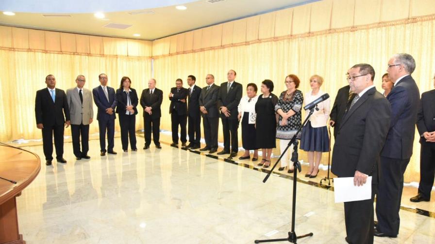 Posesionan a los nuevos jueces de la Suprema Corte de Justicia