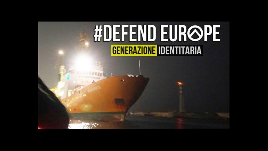 Barco anti inmigración dice que llegará a Sicilia “en próximos días”