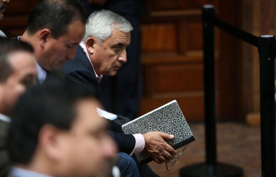 Expresidente guatemalteco pide libertad por razones de salud 