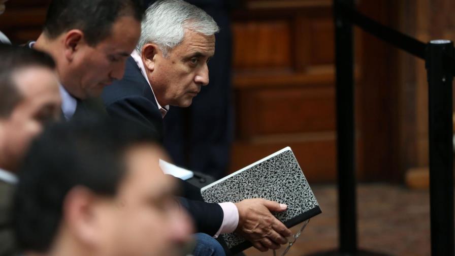Expresidente guatemalteco pide libertad por razones de salud 