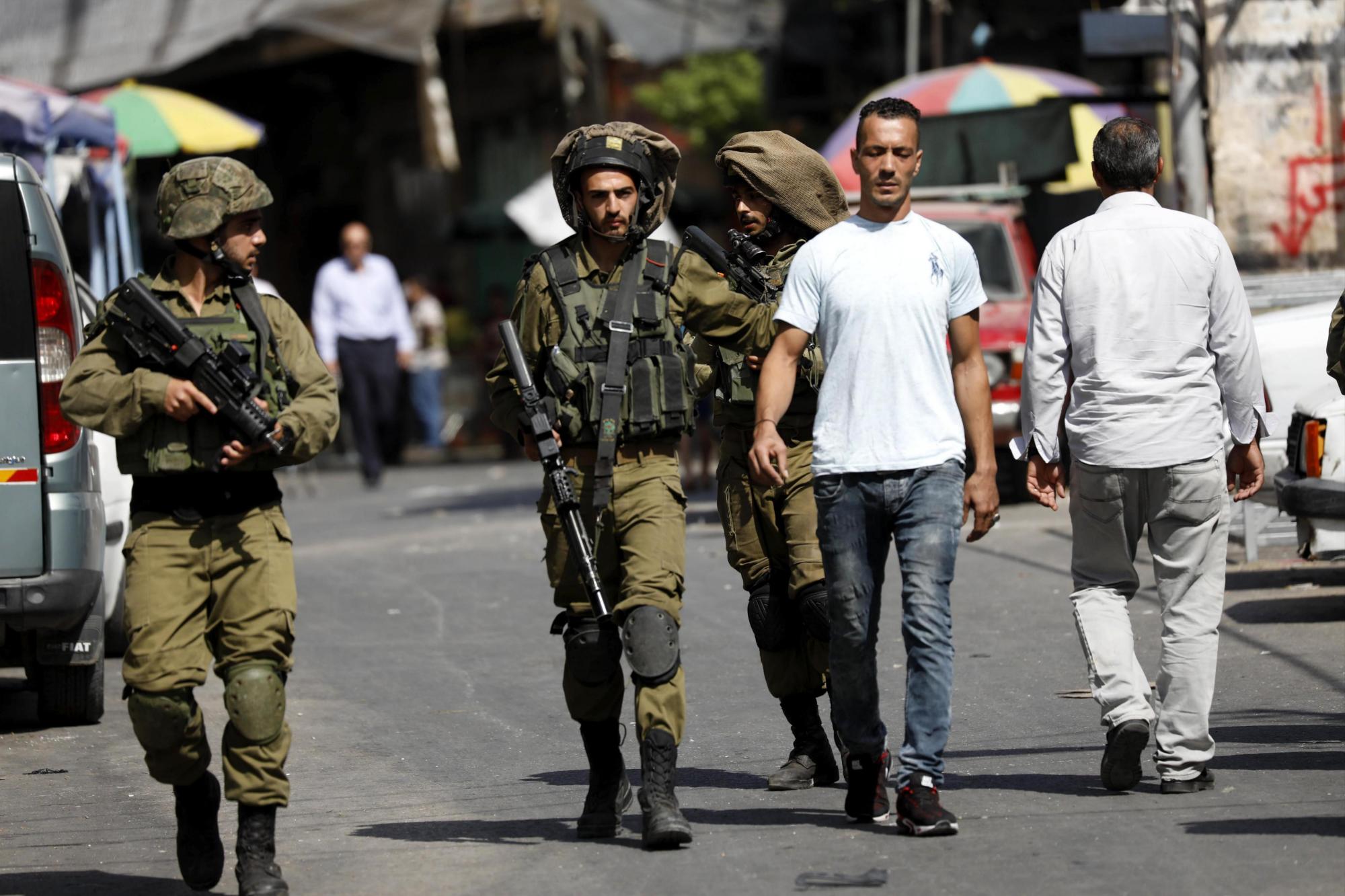 Arrestos de palestinos 