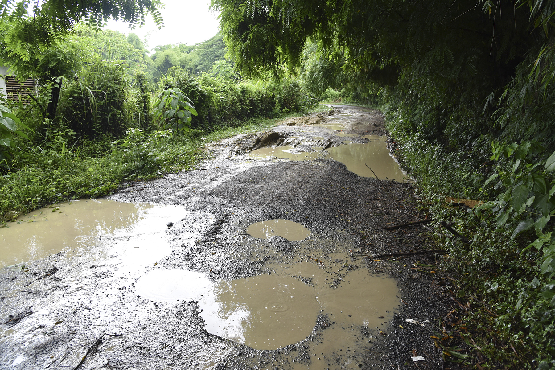La principal vía de acceso 
