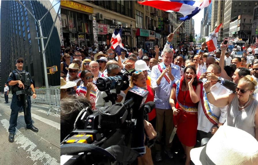 Activista de Marcha Verde en Nueva York se queja que no los dejan caminar en el desfile dominicano