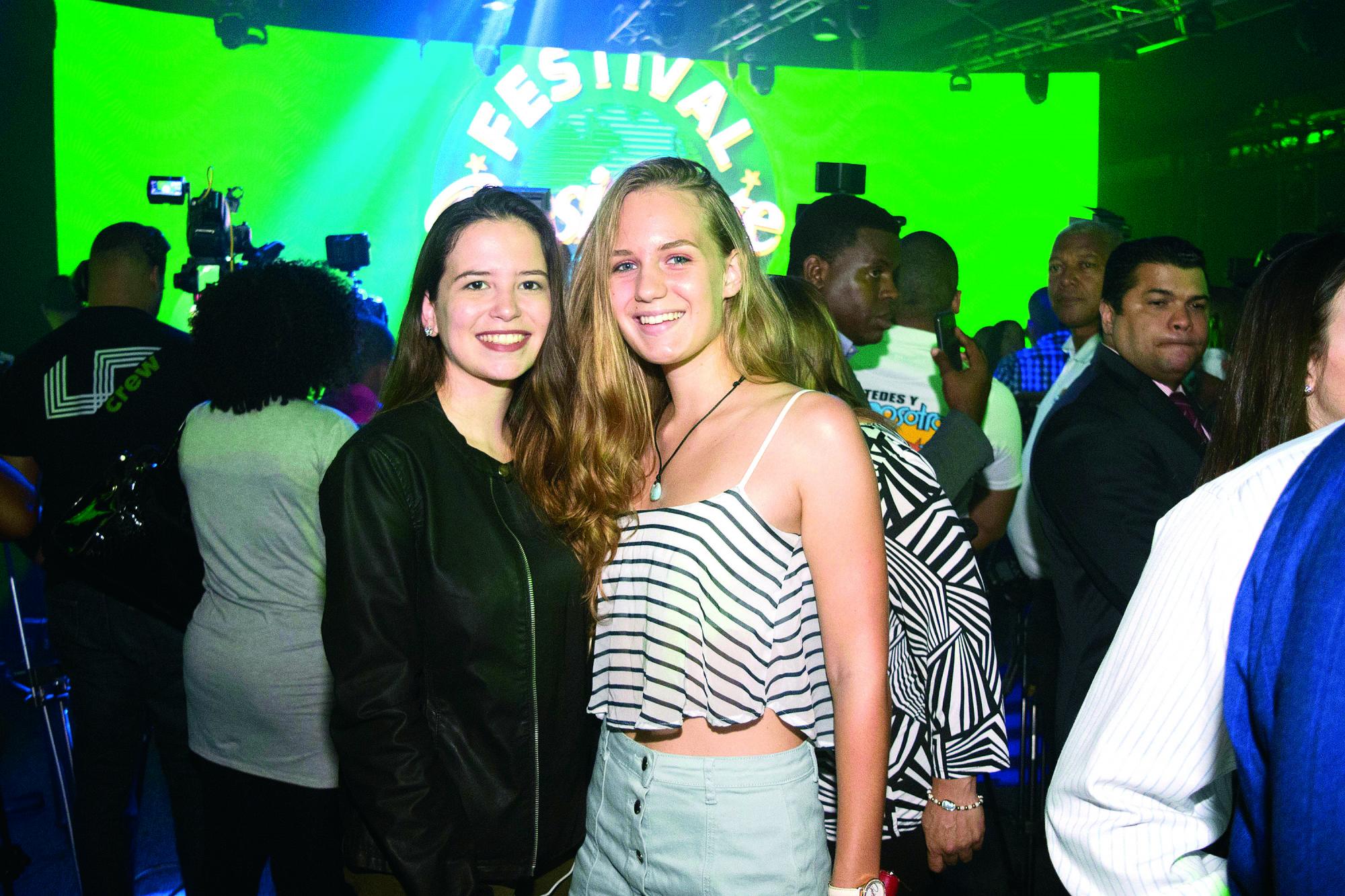 Michelle Arthur y Miriam Huber.