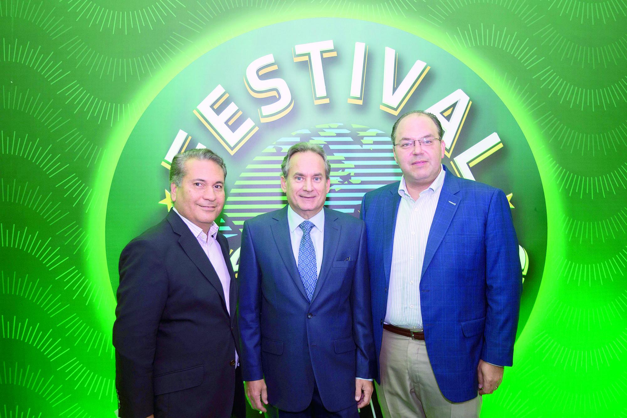 Jochy Perez, Franklin León y Alejandro Baron.