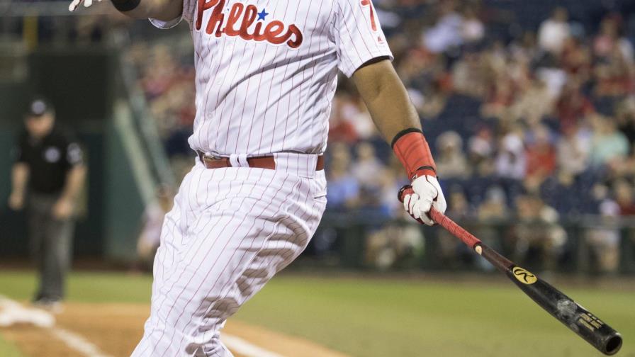 VÍDEO: Maikel Franco llegó a 15 jonrones y los Filis aplastan a los Astros