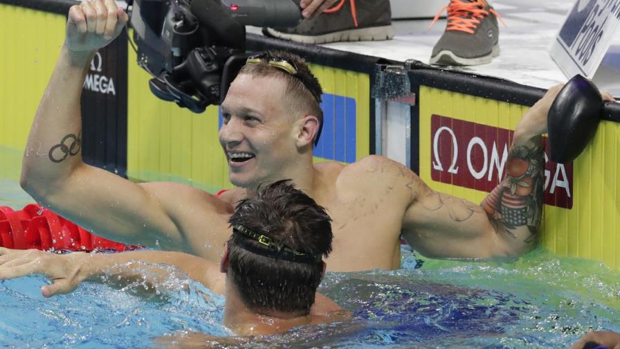 Dressel, Kalisz son nuevos astros nadadores de EEUU 