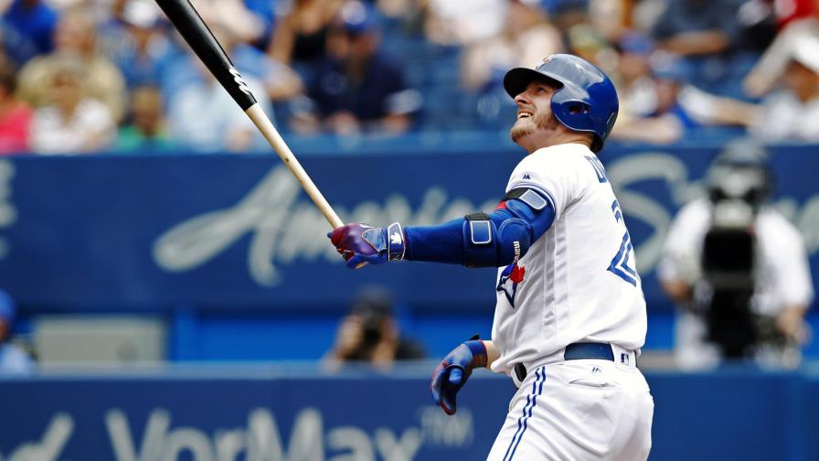 Azulejos vencen a Atléticos con grand slam en la décima 