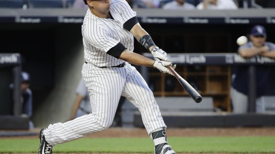 Gary Sánchez pega jonrón; Yanquis aprovechan confusión y superan a Rays en 11 