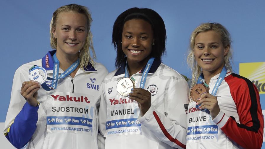 Simone Manuel refrenda oro olímpico con triunfo en Mundial