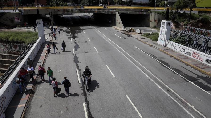 Pocos venezolanos en la calle tras el veto a las protestas contra la Constituyente