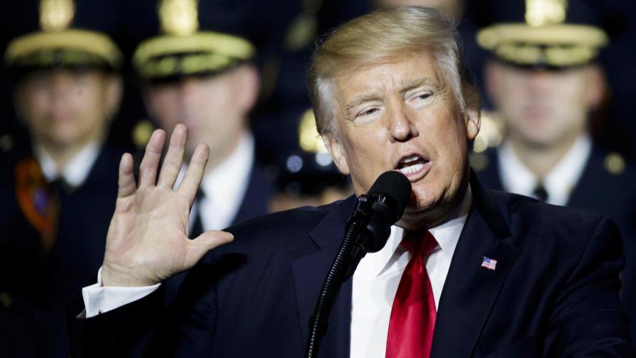 Trump arremete contra la violenta MS-13, que achaca a la inmigración ilegal